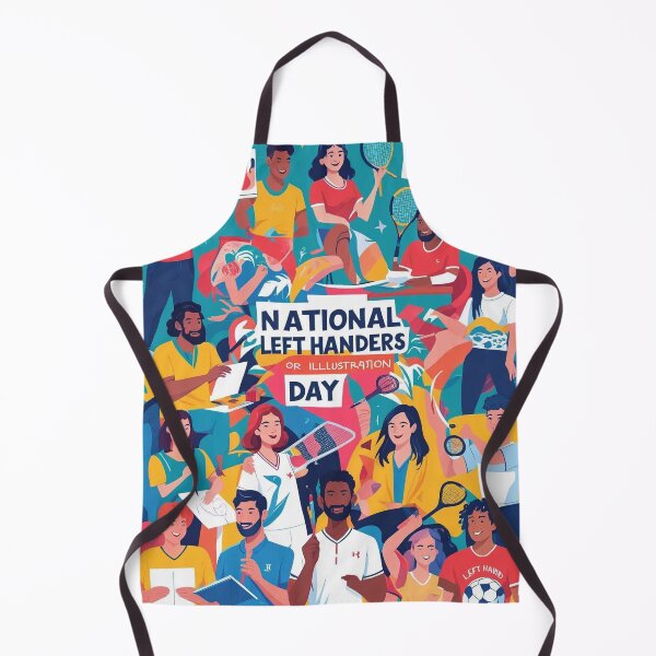 Item preview, National left handers day design designed and sold by AKANKEDESIGN.