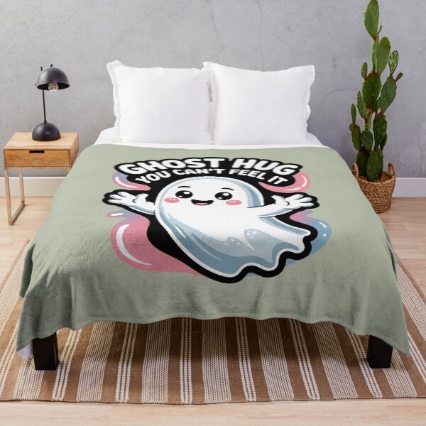 Item preview, Floating Smiles Halloween Design | Pastel Ghost Illustration designed and sold by Fragy72.