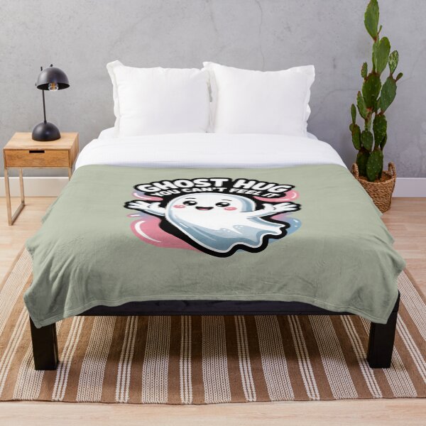 Item preview, Floating Smiles Halloween Design | Pastel Ghost Illustration designed and sold by Fragy72.