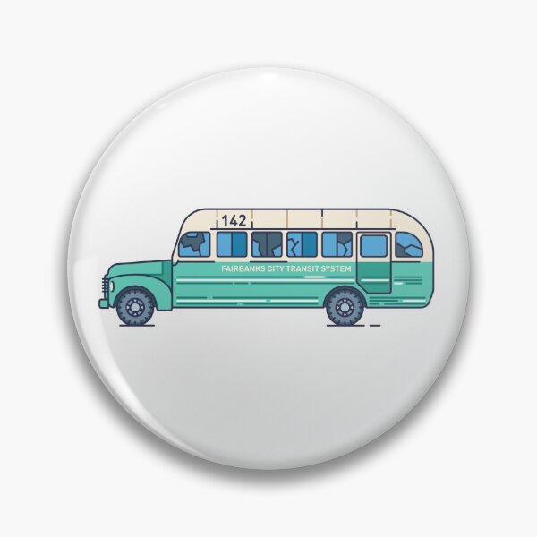 Item preview, Into the Wild Magic Bus 142 nature movie icon designed and sold by grafikis.
