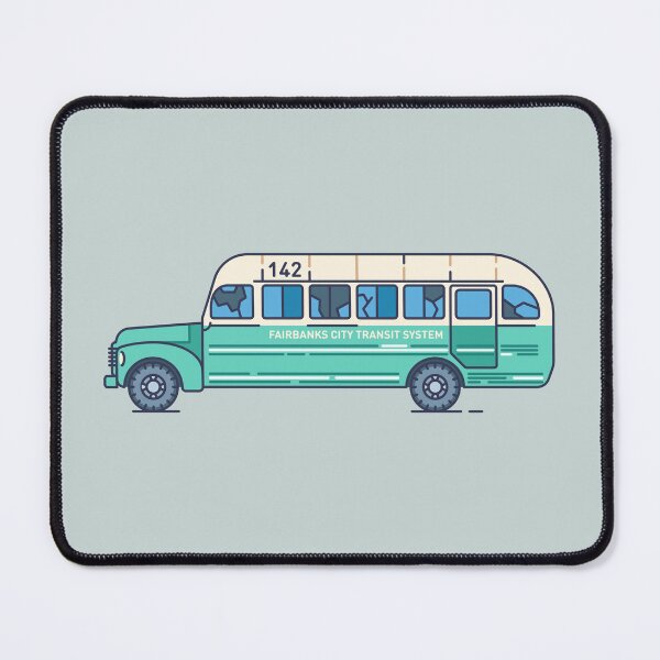 Item preview, Into the Wild Magic Bus 142 nature movie icon designed and sold by grafikis.