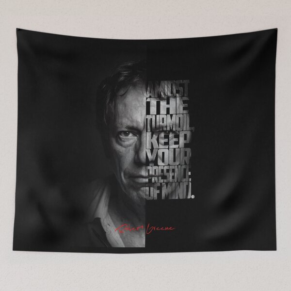 Item preview, Robert Greene – Monochrome Portrait Inspirational Artwork designed and sold by Enea Kelo.