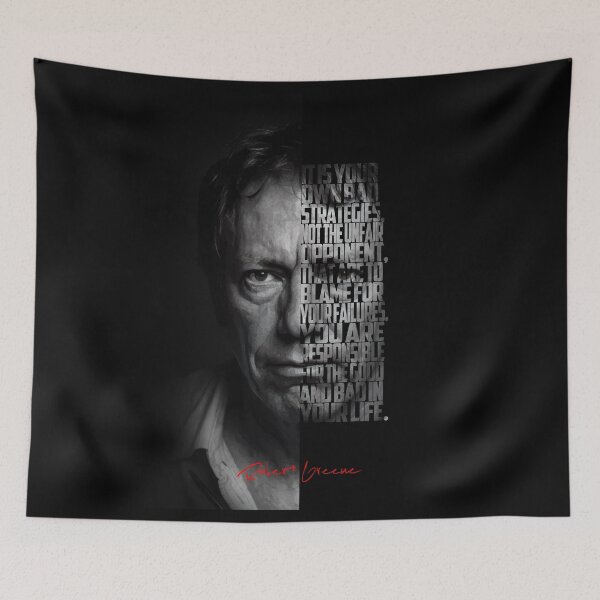 Item preview, Robert Greene – Monochrome Portrait Inspirational Artwork designed and sold by Enea Kelo.