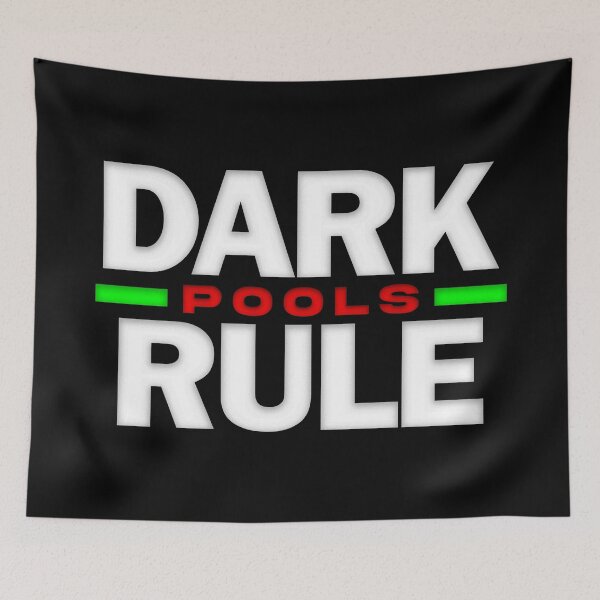 Artikelvorschau, Dark Pools beherrschen den Daytrading entworfen und verkauft von KamiTrades.