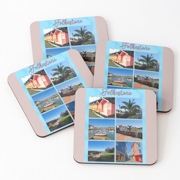 Item preview, Kent beach town Folkestone, England, perfect memory, Folkestone artists,  designed and sold by Coolparrotgirl.