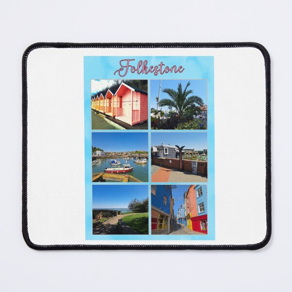 Item preview, Kent beach town Folkestone, England, perfect memory, Folkestone artists, designed and sold by Coolparrotgirl.