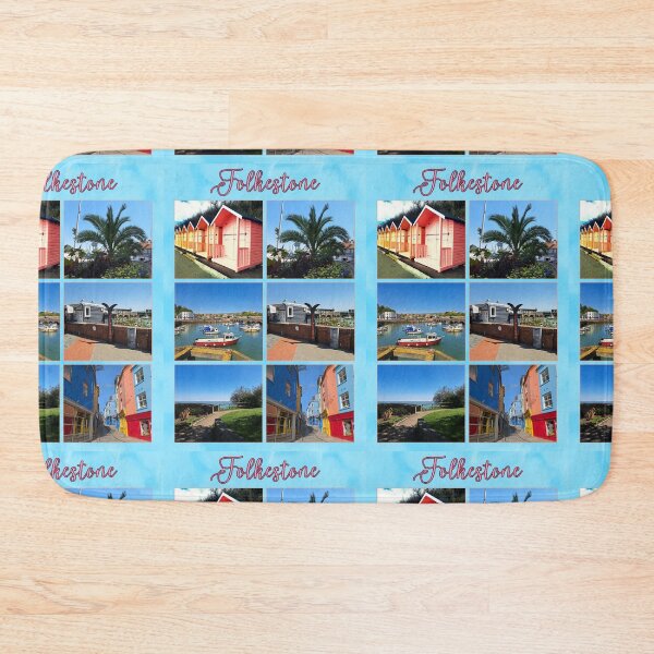 Item preview, Kent beach town Folkestone, England, perfect memory, Folkestone artists,  designed and sold by Coolparrotgirl.