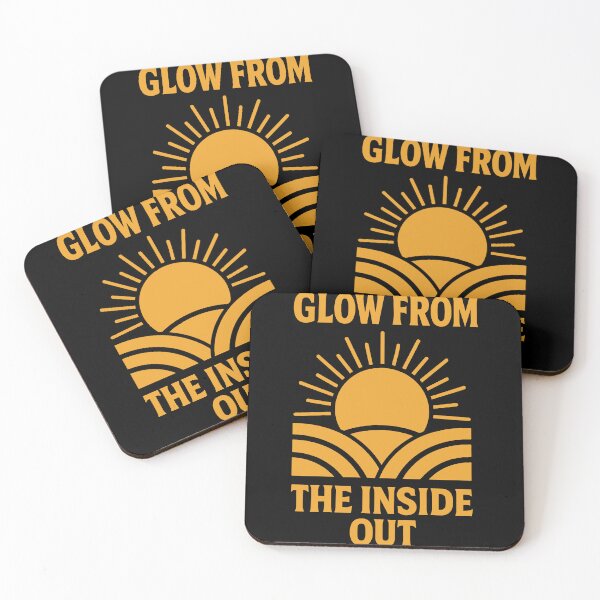 Item preview, Glow From The Inside Out Mindfulness Affirmation designed and sold by LuminOrb.