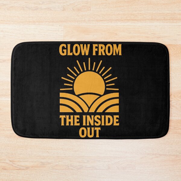 Item preview, Glow From The Inside Out Mindfulness Affirmation designed and sold by LuminOrb.