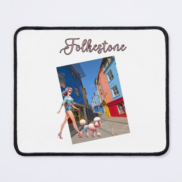 Item preview, Folkestone beach town, Folkestone artists, Kent, England, artists street designed and sold by Coolparrotgirl.