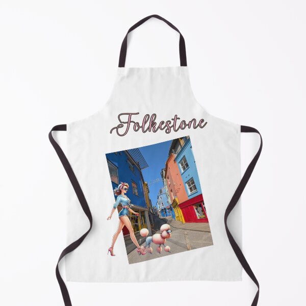 Item preview, Folkestone beach town, Folkestone artists, Kent, England, artists street designed and sold by Coolparrotgirl.