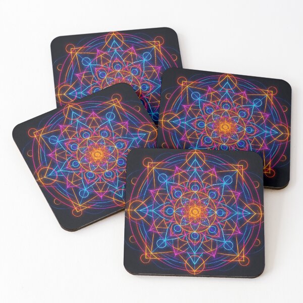 Item preview, Luminous Mandala of Geometry designed and sold by Sigtrix.