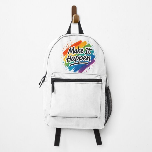 Item preview, Make It Happen ! - Motivational Positive Cheerful Quote Message designed and sold by SassyArtistry.