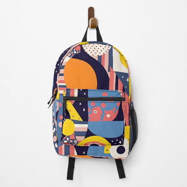 Item preview, Colorful Abstract Geometric Pattern – Modern Seamless Retro Shapes Art designed and sold by K@raksnalee.
