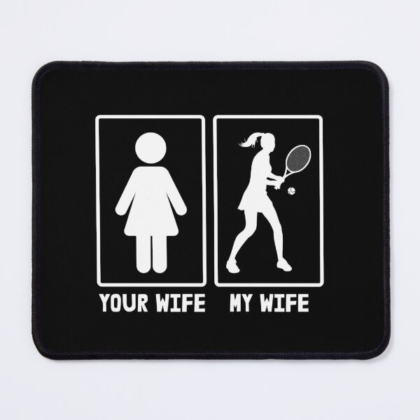 Item preview, Your Wife My Wife Tennis Lover | Funny Marriage designed and sold by JFFStore.
