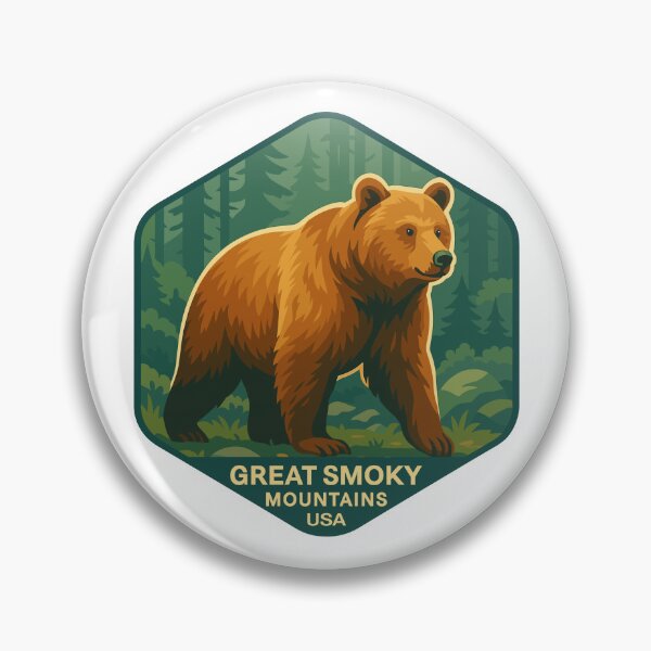 Item preview, Great Smoky Mountains National Park Retro Sticker designed and sold by Ismeal Von.