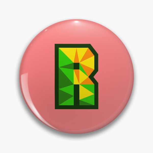 Item preview, My Type “R” Letter in Citrus Theme designed and sold by Artwork by Daniel Adams.