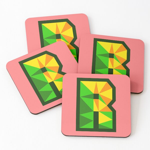 Item preview, My Type “R” Letter in Citrus Theme designed and sold by Artwork by Daniel Adams.