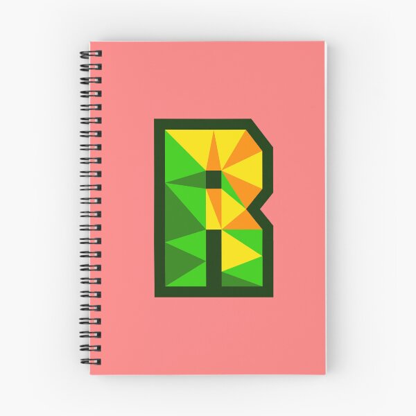 Item preview, My Type “R” Letter in Citrus Theme designed and sold by Artwork by Daniel Adams.