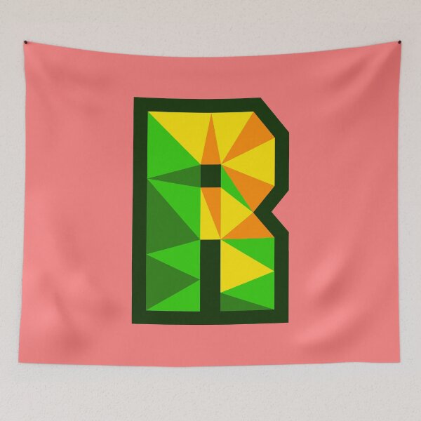 Item preview, My Type “R” Letter in Citrus Theme designed and sold by Artwork by Daniel Adams.