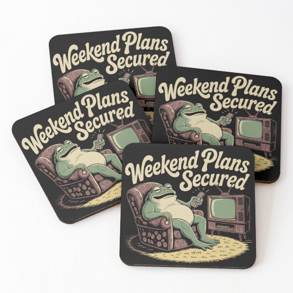 Item preview, Weekend Plans Secured designed and sold by theartfulaspie.