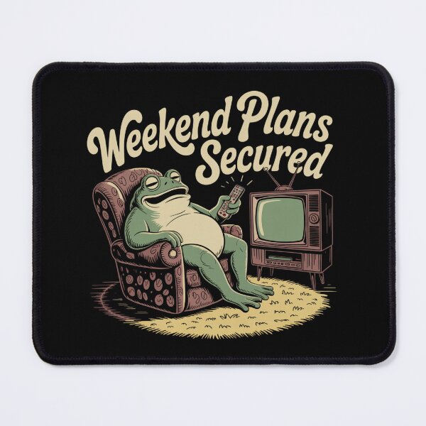 Item preview, Weekend Plans Secured designed and sold by theartfulaspie.