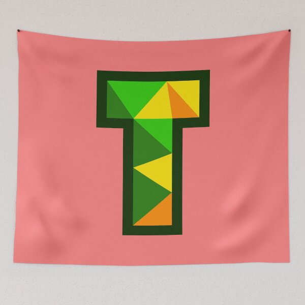 Item preview, My Type “T” Letter in Citrus Theme designed and sold by Artwork by Daniel Adams.