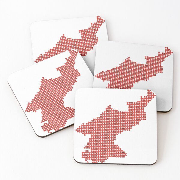 Item preview, North Korea Red Rhinestone designed and sold by TheIconSmith.