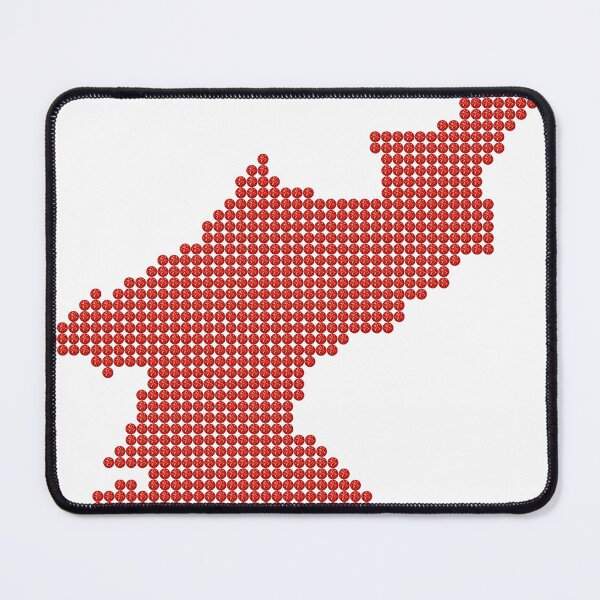 Item preview, North Korea Red Rhinestone designed and sold by TheIconSmith.
