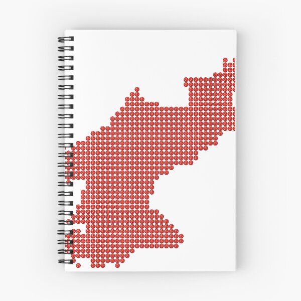 Item preview, North Korea Red Rhinestone designed and sold by TheIconSmith.