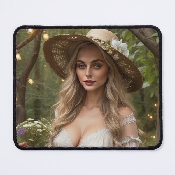 Item preview, Herbalist’s Night – Cottagecore Witch with Flowers and Lantern Glow designed and sold by MissSaylor.