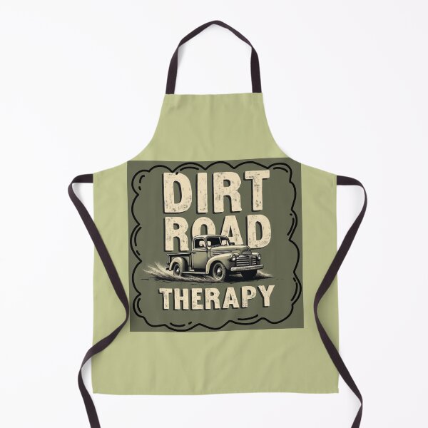 Item preview, Dirt Road Therapy Vintage Truck Design designed and sold by rustyroofco.