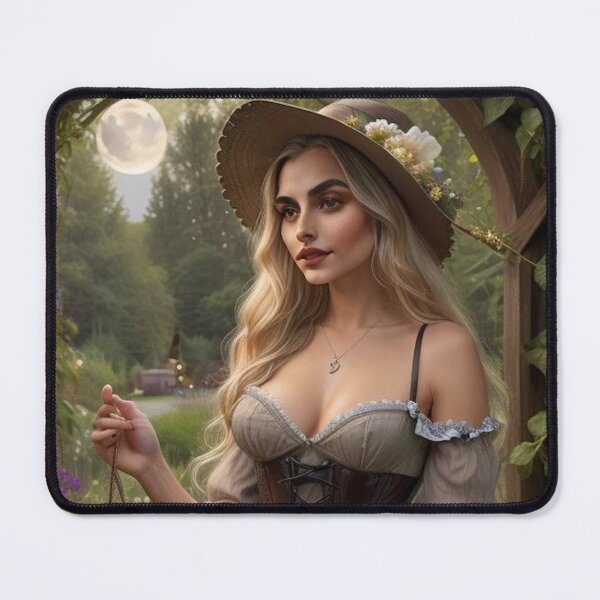 Item preview, Enchanted Cottagecore Garden – Cozy Witchy Fantasy Illustration designed and sold by MissSaylor.