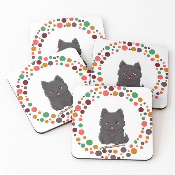 Artikelvorschau, Feiern Sie den Dot Day mit meinem Schipperke | Bunte Hundekunst entworfen und verkauft von The Real Life Symphony.