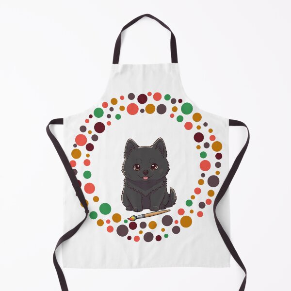 Artikelvorschau, Feiern Sie den Dot Day mit meinem Schipperke | Bunte Hundekunst entworfen und verkauft von The Real Life Symphony.