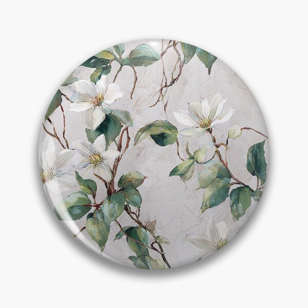 Item preview, White Clematis designed and sold by Tina Veenstra.