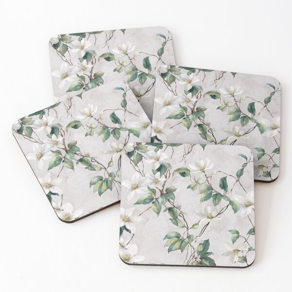 Item preview, White Clematis designed and sold by Tina Veenstra.
