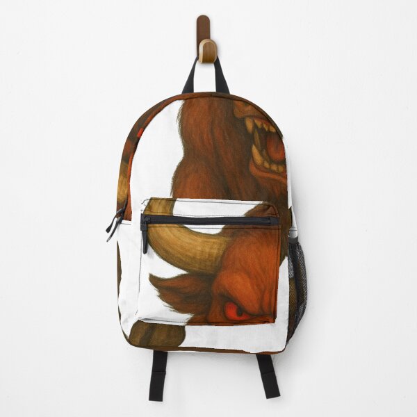 Item preview, Angry Red-Eyed Bull – Fierce Cartoon Animal designed and sold by SlomianyPisarz.