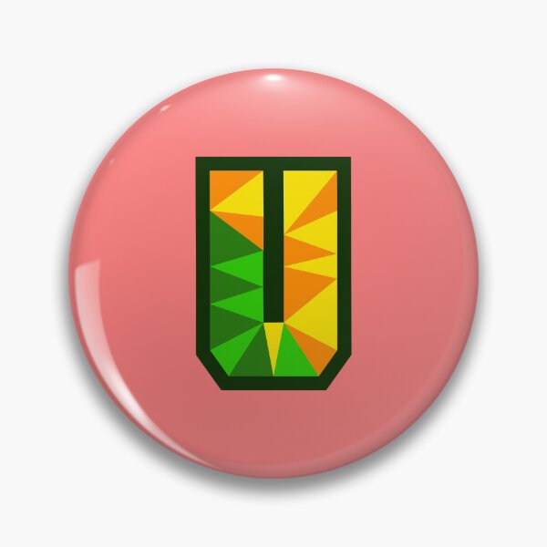 Item preview, My Type “U” Letter in Citrus Theme designed and sold by Artwork by Daniel Adams.