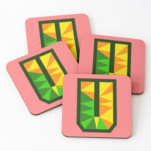 Item preview, My Type “U” Letter in Citrus Theme designed and sold by Artwork by Daniel Adams.