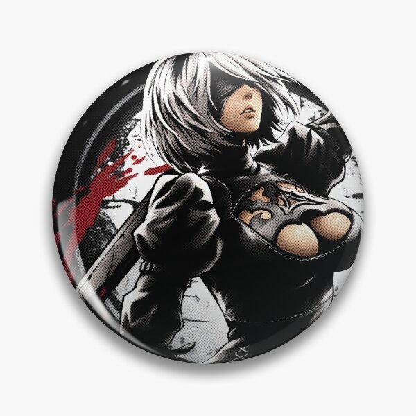 Item preview, 2B Nier Automata - Android Assassin Graphic Tee Design designed and sold by Senpaiwaves.