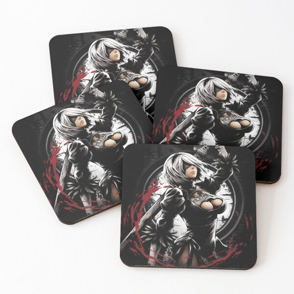 Item preview, 2B Nier Automata - Android Assassin Graphic Tee Design designed and sold by Senpaiwaves.