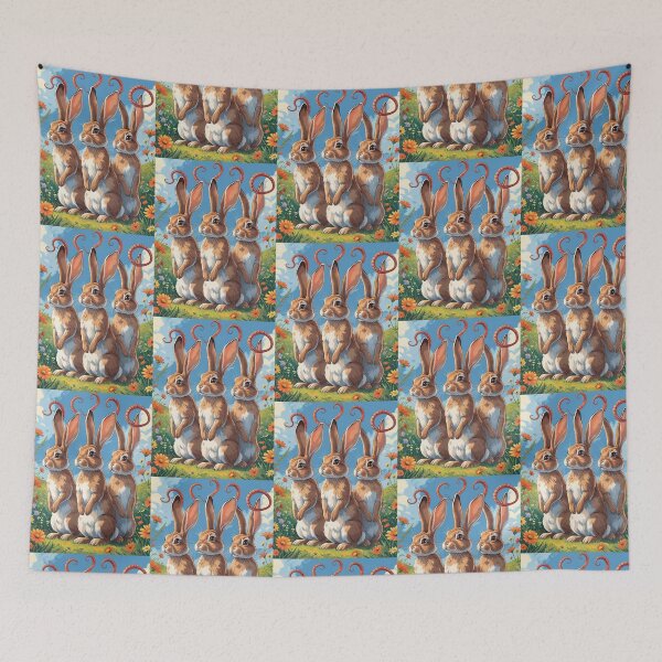 Item preview, Colorado rabbits with tentacles design designed and sold by AKANKEDESIGN.