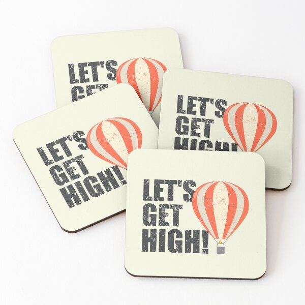 Item preview, Lets Get High Hot Air Balloon | Fly Ballooning designed and sold by JFFStore.