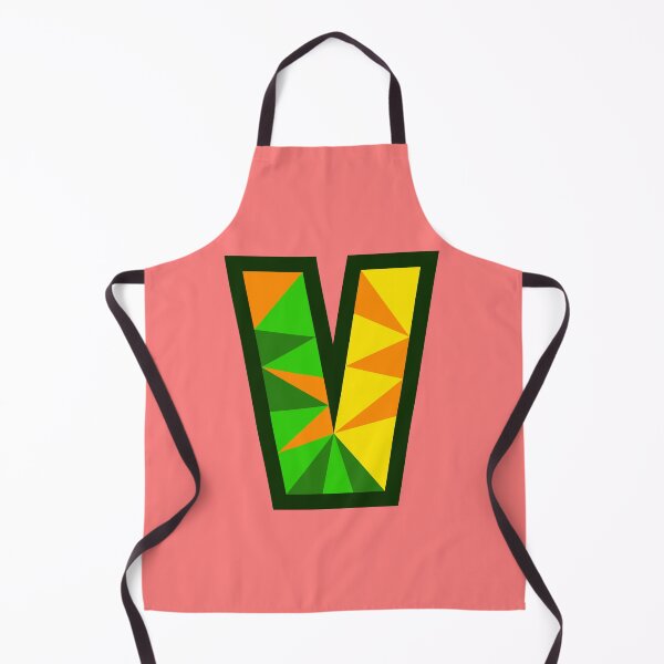 Item preview, My Type “V” Letter in Citrus Theme designed and sold by Artwork by Daniel Adams.