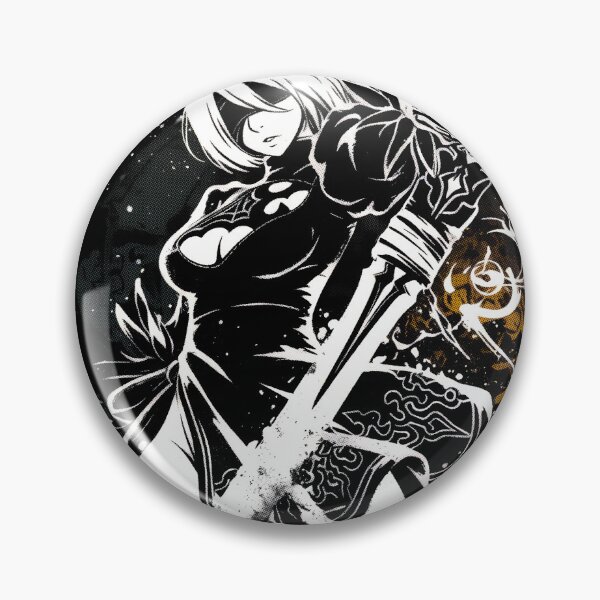 Item preview, 2B Nier Automata - Android Assassin Graphic Tee Design designed and sold by Senpaiwaves.