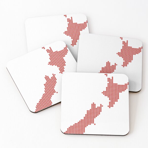 Artikelvorschau, Neuseeland Roter Strass entworfen und verkauft von TheIconSmith.