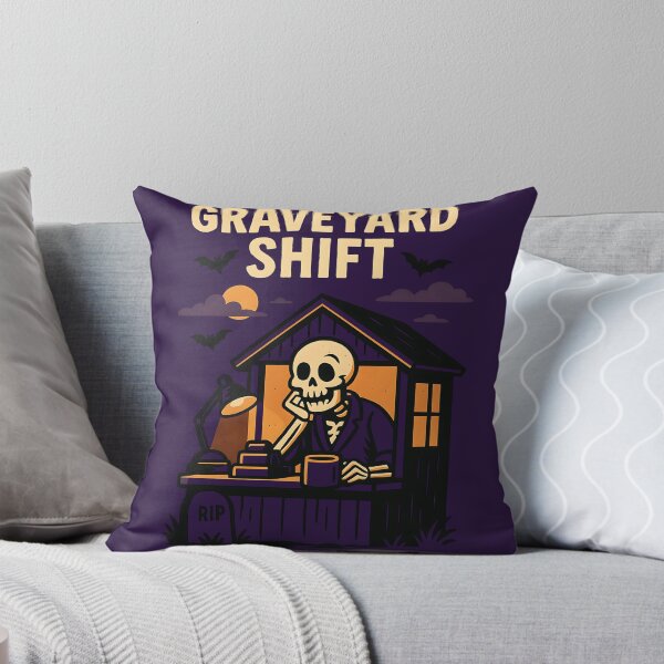 Item preview, Graveyard Shift Skeleton designed and sold by FunnySignalStudio.