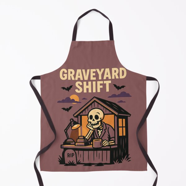 Item preview, Graveyard Shift Skeleton designed and sold by FunnySignalStudio.