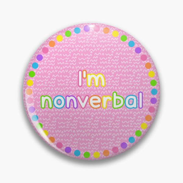 Item preview, I’m nonverbal designed and sold by marybeebooks.